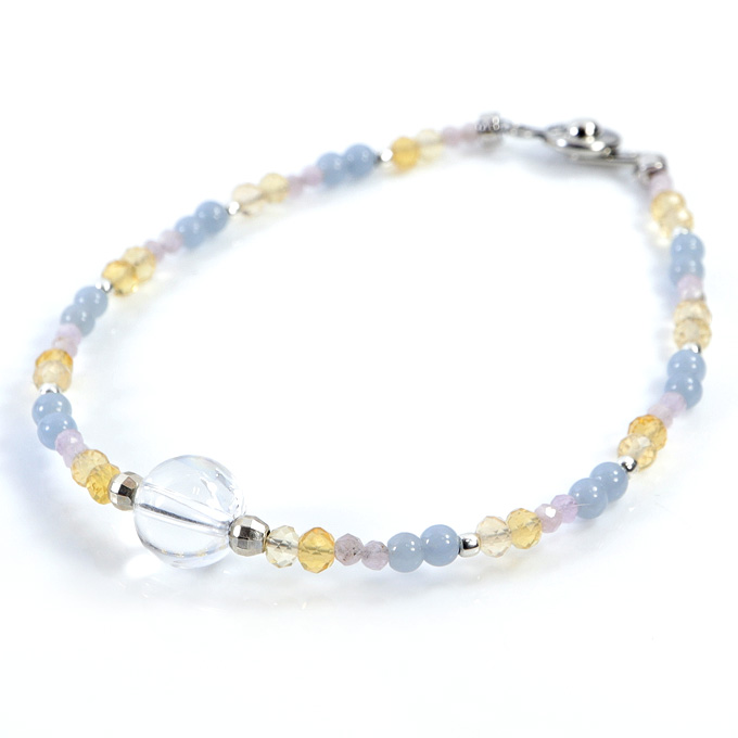 パワーストーンブレスレット｜時計やバングルとのコーディネート：色の法則