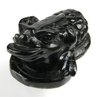 モリオン様の三本脚蛙（600g～） | 癒し、金運守の置物