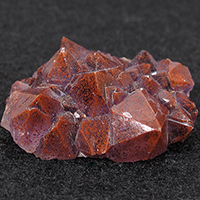 高品質❣️アメジスト クラスター レッド系　金色系　2点セット モロッコ産レッドクォーツ ミニクラスター原石 ペア2個セット