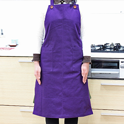 浄化エプロン パープル